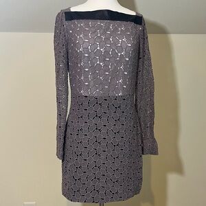 NWT Diane von Furstenberg New Sarita Pebble Lace Dress, size 10